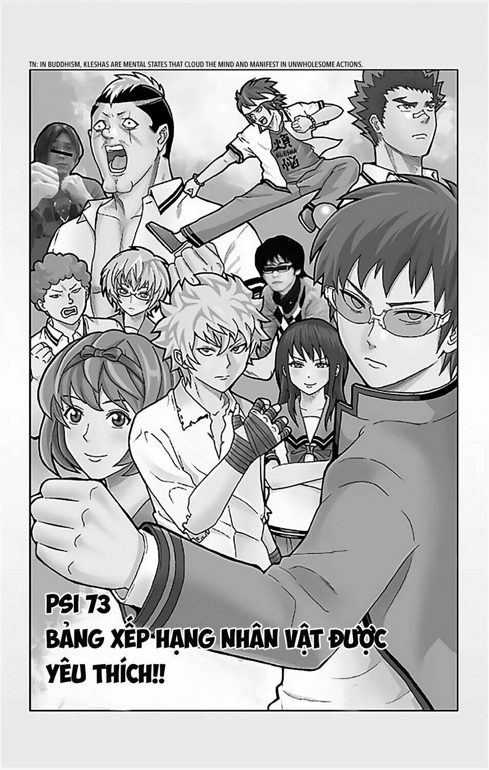 Saiki Kusuo No Sainan Chương 73 Ảnh 4