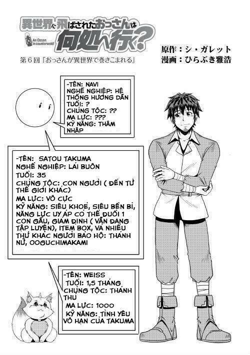 Isekai Ni Tobasareta Ossan Wa Doko E Iku? Chương 6 Ảnh 5