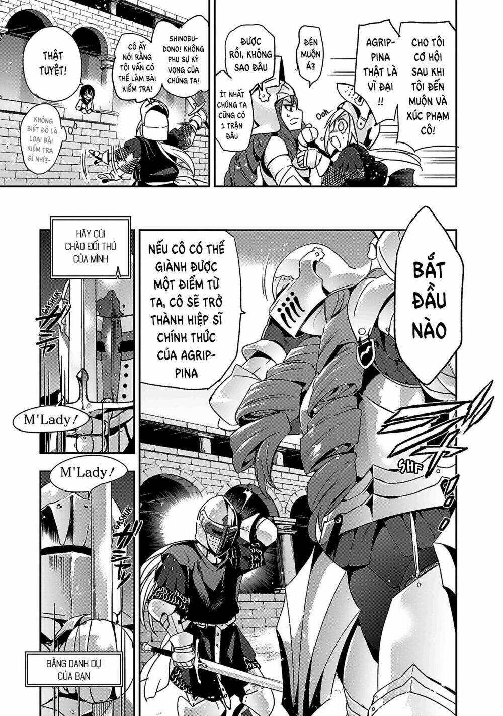 Shoujo Kishidan X Knight Tale Chương 1 Ảnh 52