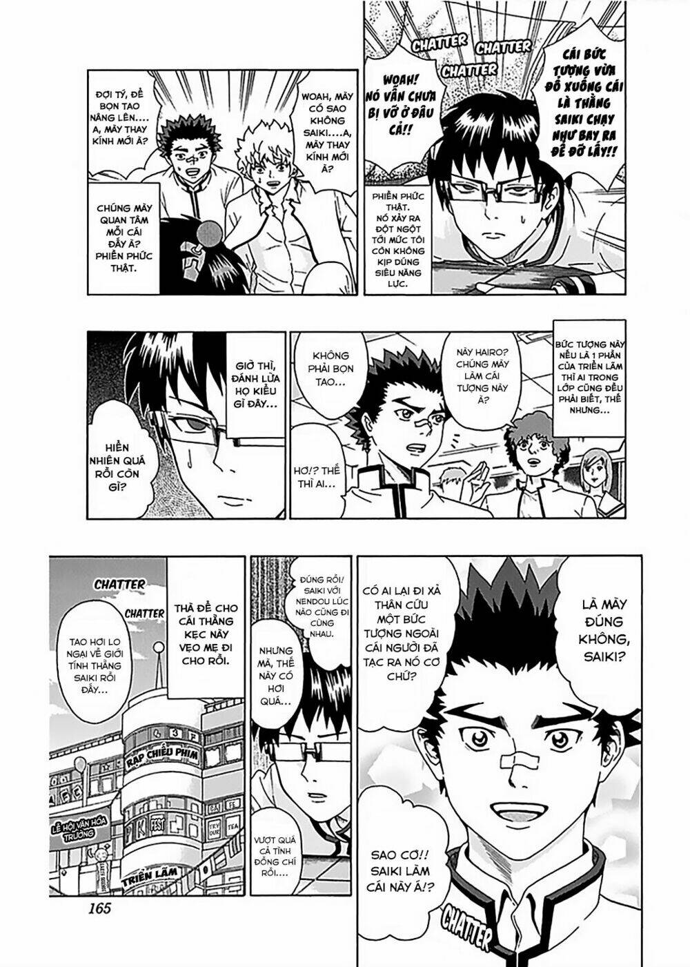 Saiki Kusuo No Sainan Chương 72 Ảnh 17