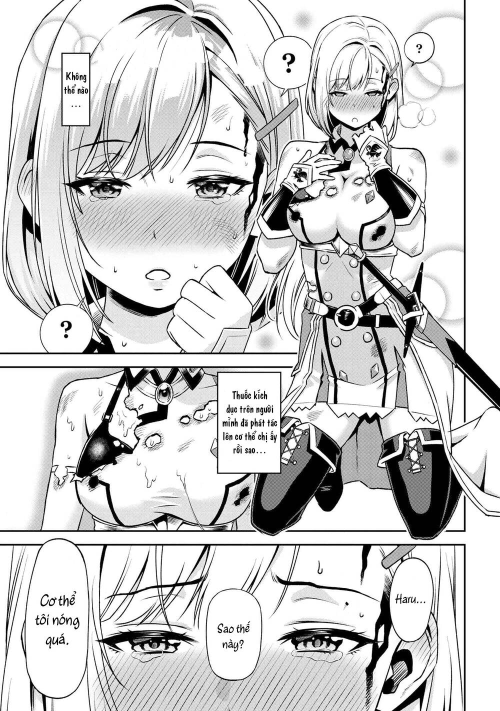 Toshiue Elite Onna Kishi Ga Boku No Mae De Dake Kawaii Chương 14.1 Ảnh 6