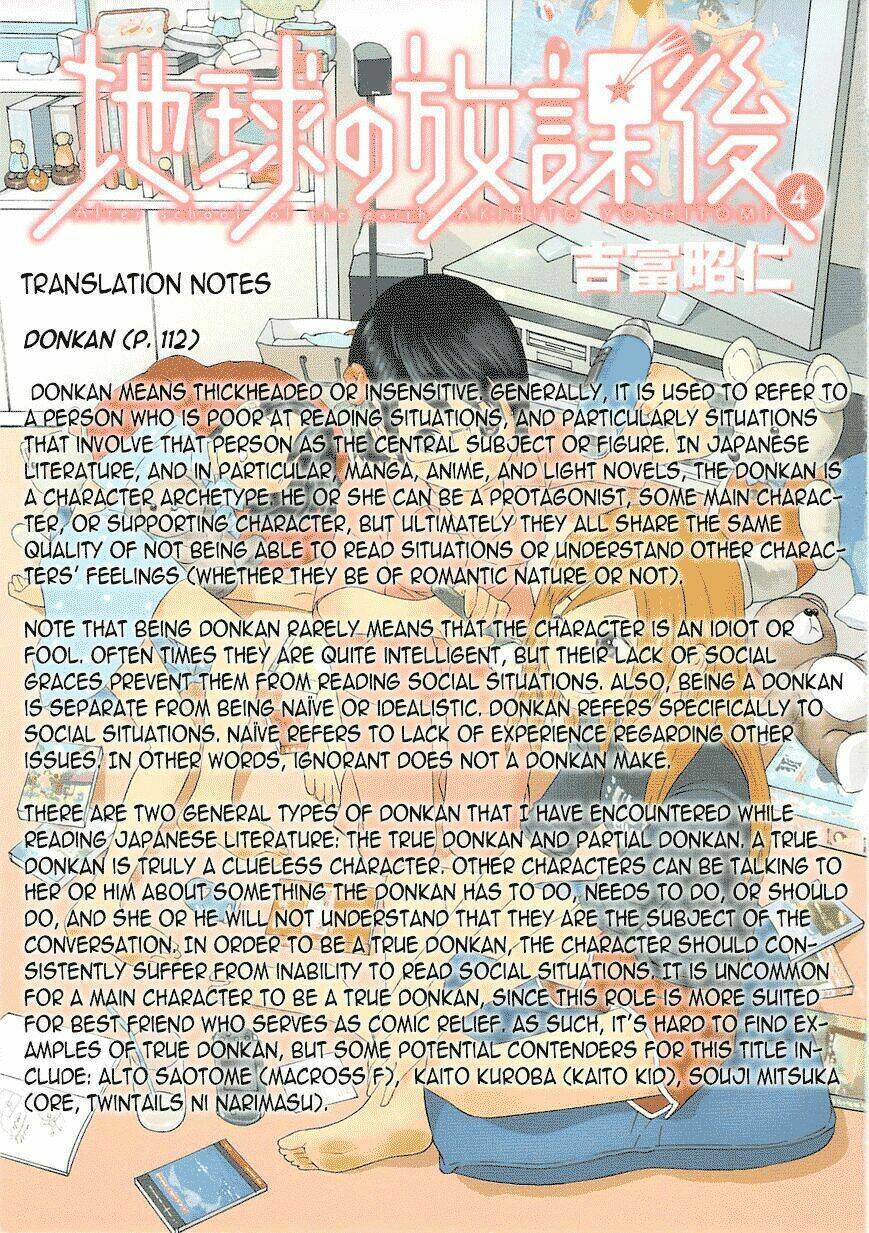 Chikyuu No Houkago Chương 22 Ảnh 35