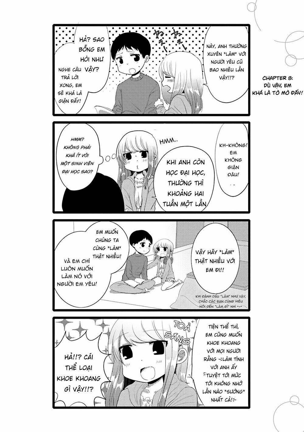 Tôi Gặp Khó Khăn Với Cô Bạn Gái "Cuồng Dục" Của Tôi Chương 8 Ảnh 3