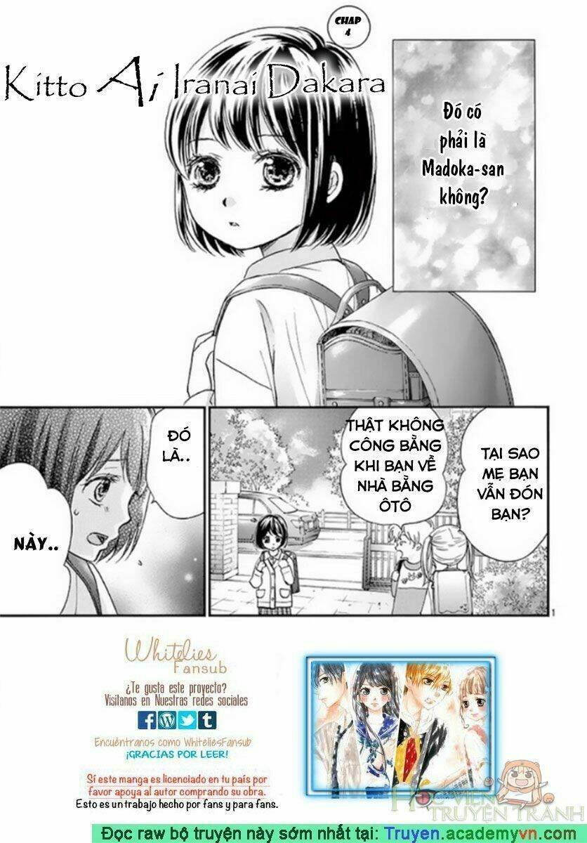 Kitto Ai Dakara, Iranai Chương 4 Ảnh 6