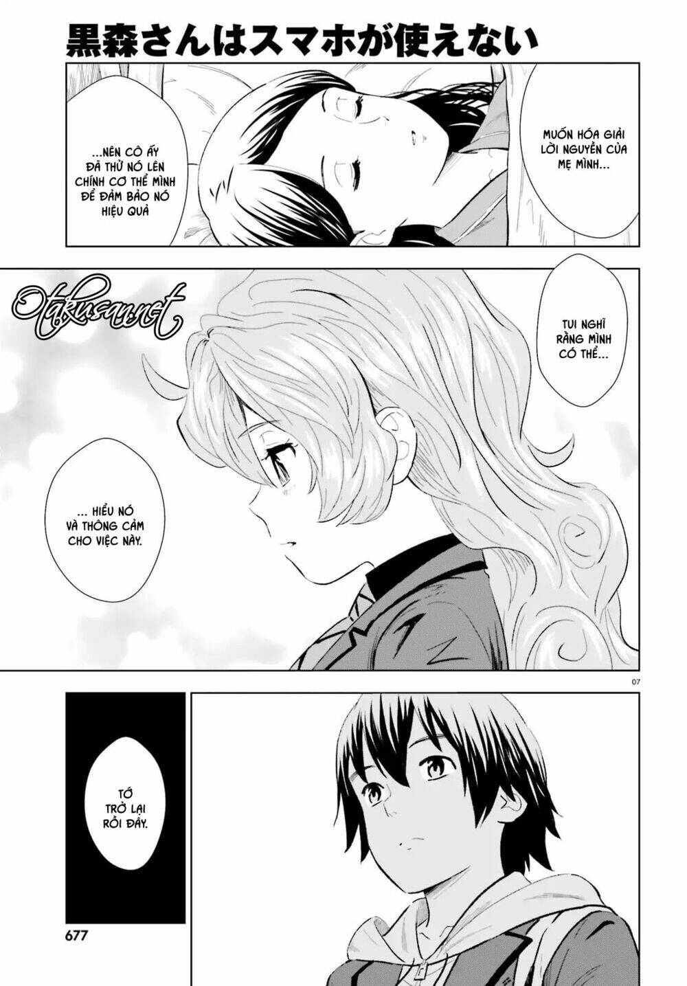 Kuromori-San Can Not Use A Smartphone Chương 10 Ảnh 10