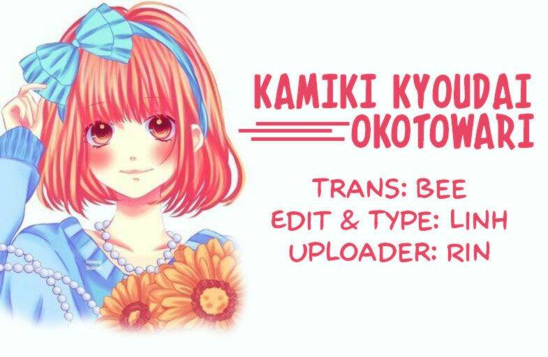 Kamiki Kyoudai Okotowari Chương 9 Ảnh 4