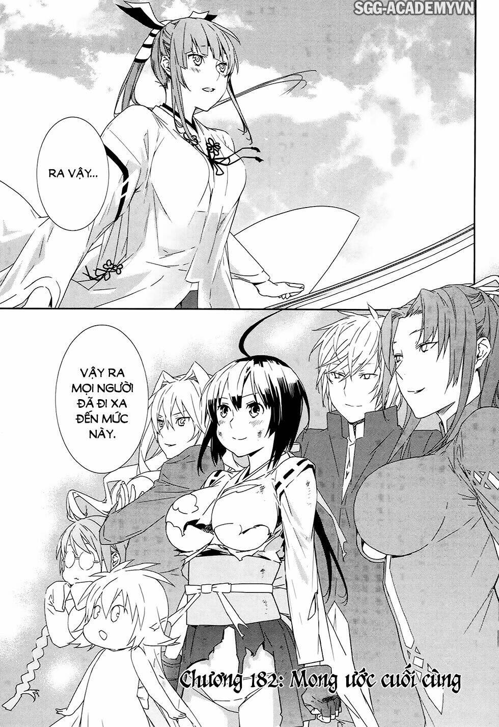 Sekirei Chương 182 Ảnh 4