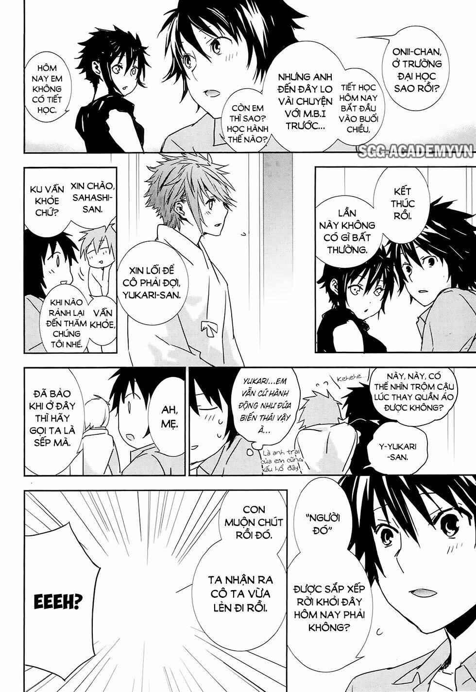Sekirei Chương 184 Ảnh 9