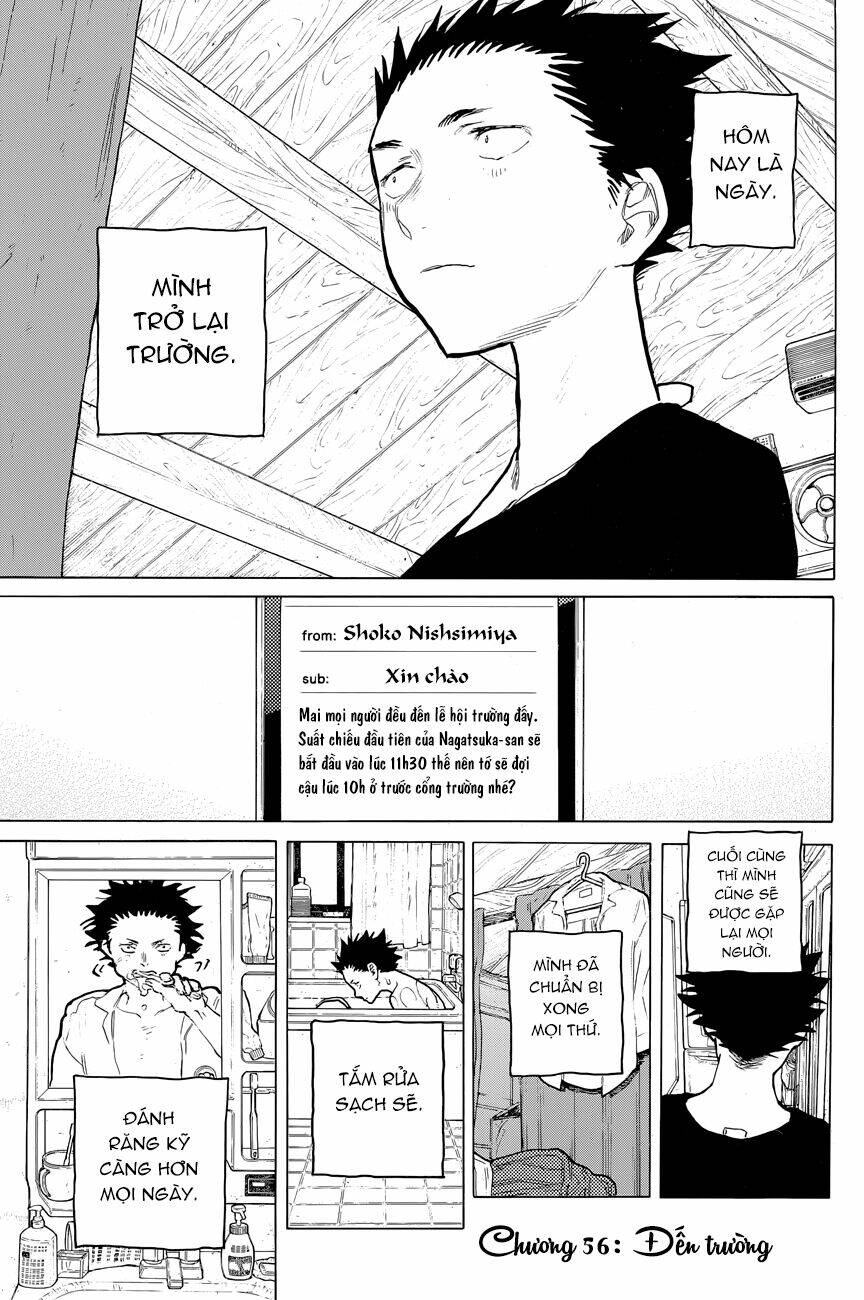 Koe No Katachi Chương 56 Ảnh 3
