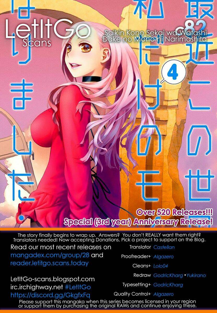 Saikin Kono Sekai Wa Watashi Dake No Mono Ni Narimashita...... Chương 82 Ảnh 6