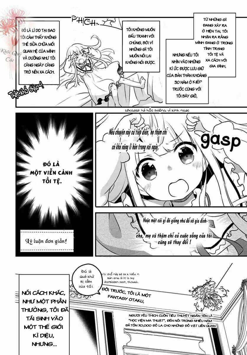 Tái Sinh Vào Otome-Game? Không, Tôi Đã Quá Bận Để Học Tập Phép Thuật! Chương 2 Ảnh 7