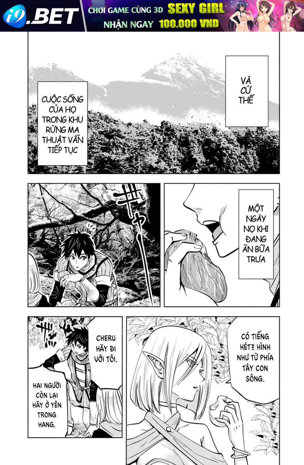 Makyo Seikatsu ~ Gakeppuchi Boken Sha Ga Hiki Komoru Ni Ha Hirosugiru Chương 13.2 Ảnh 7