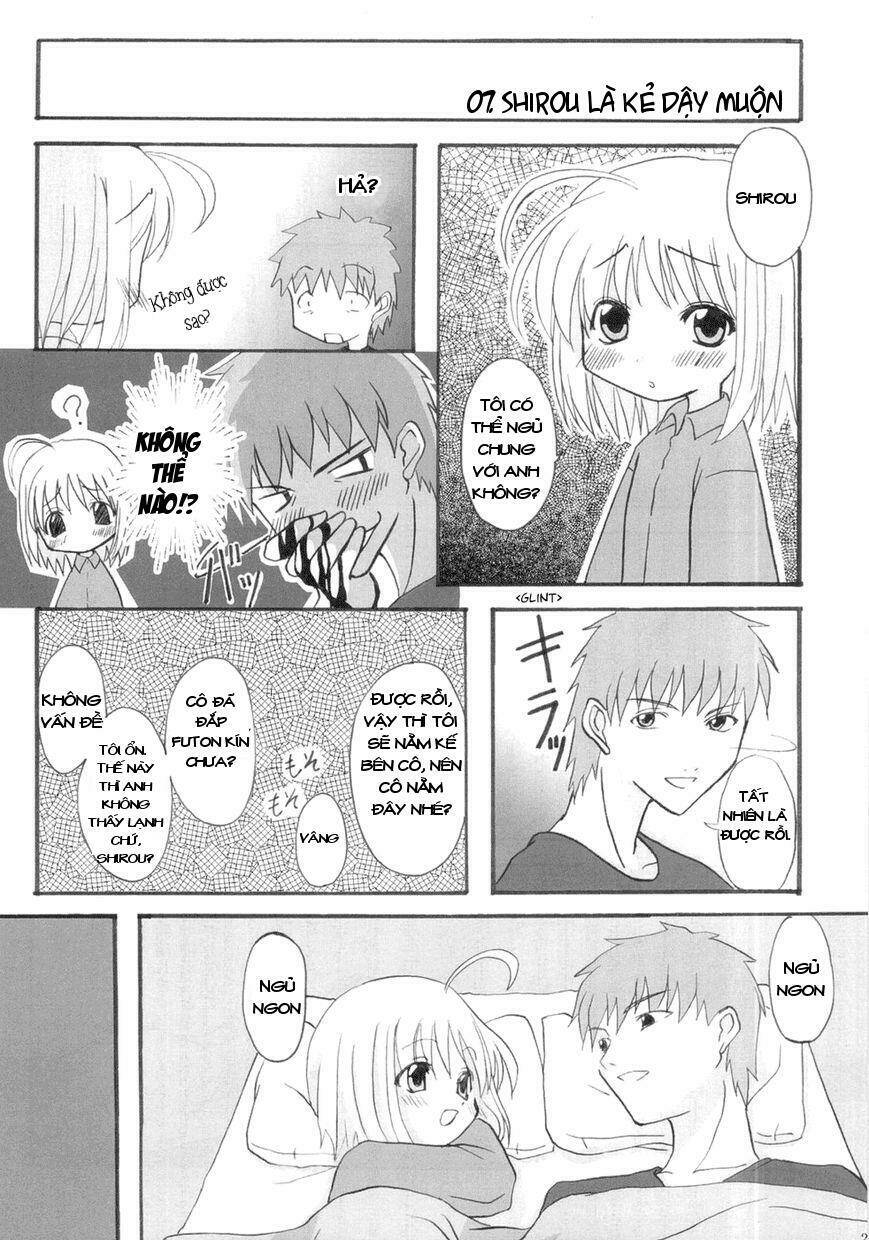 Chén Thánh: Đêm Định Mệnh - Tổng Hợp Doujinshi Chương 3.2 Ảnh 14