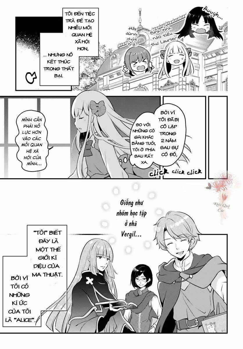 Tái Sinh Vào Otome-Game? Không, Tôi Đã Quá Bận Để Học Tập Phép Thuật! Chương 1 Ảnh 14