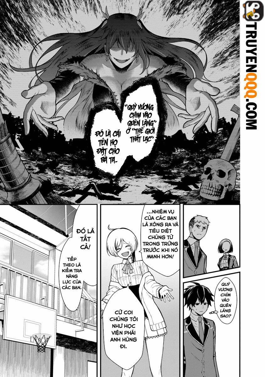 Saikyou No Maou Ni Kitaerareta Yuusha Isekai Kikanshatachi No Gakuen De Musou Suru Chương 1 Ảnh 23