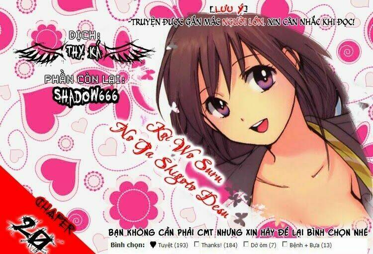 Koi Wo Suru No Ga Shigoto Desu Chương 20 Ảnh 2