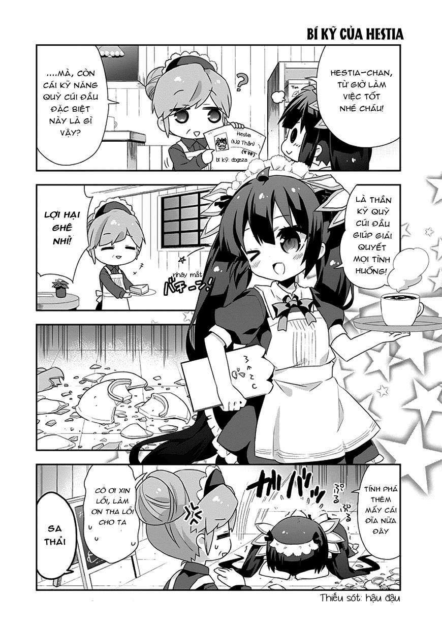 Dungeon Ni Deai O Motomeru No Wa Machigatte Iru Darou Ka 4koma - Days Of Goddess Chương 5 Ảnh 10