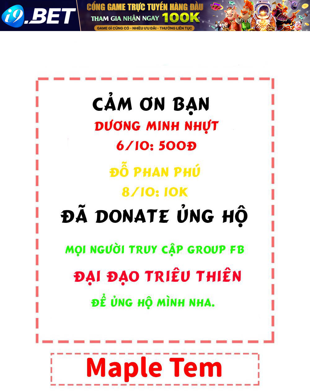 Đại Đạo Triều Thiên Chương 64 Ảnh 2