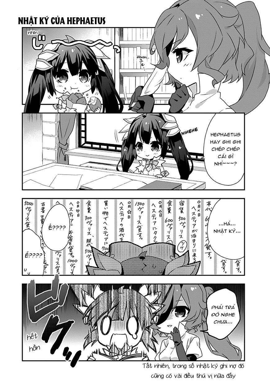 Dungeon Ni Deai O Motomeru No Wa Machigatte Iru Darou Ka 4koma - Days Of Goddess Chương 5 Ảnh 6