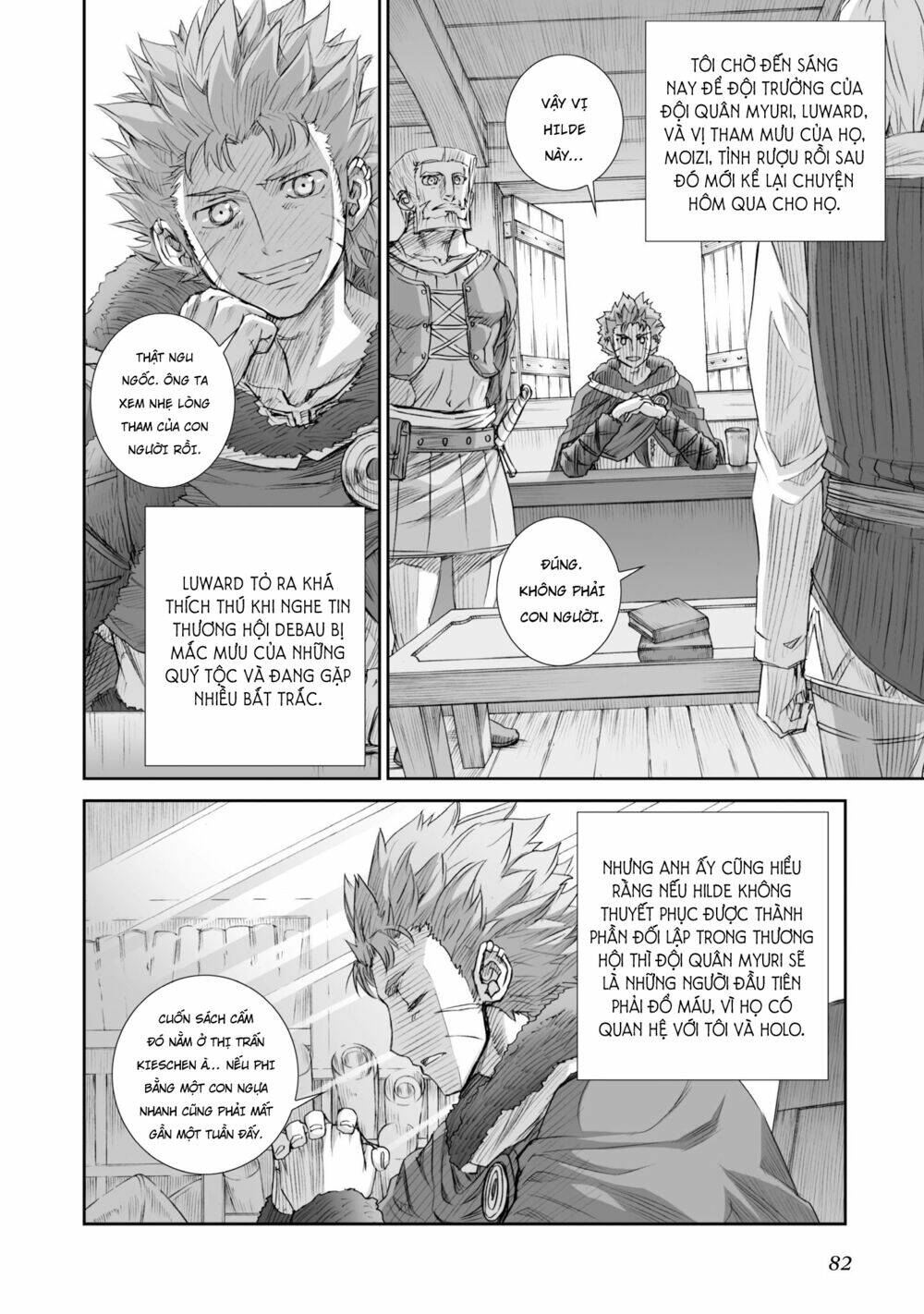 Ookami To Koushinryou Chương 84 Ảnh 6