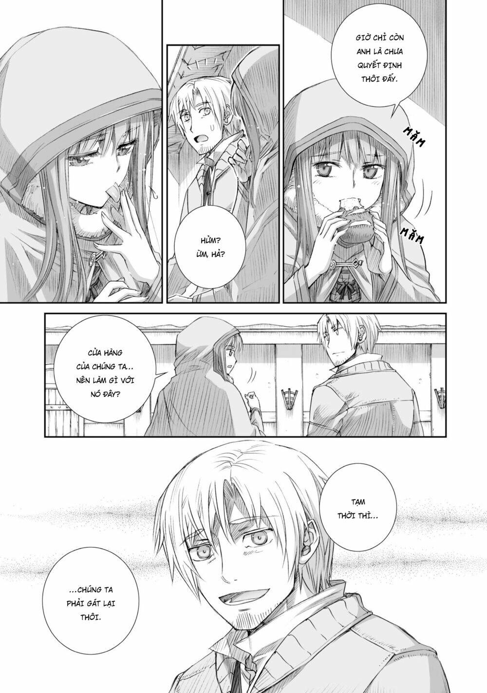 Ookami To Koushinryou Chương 84 Ảnh 9