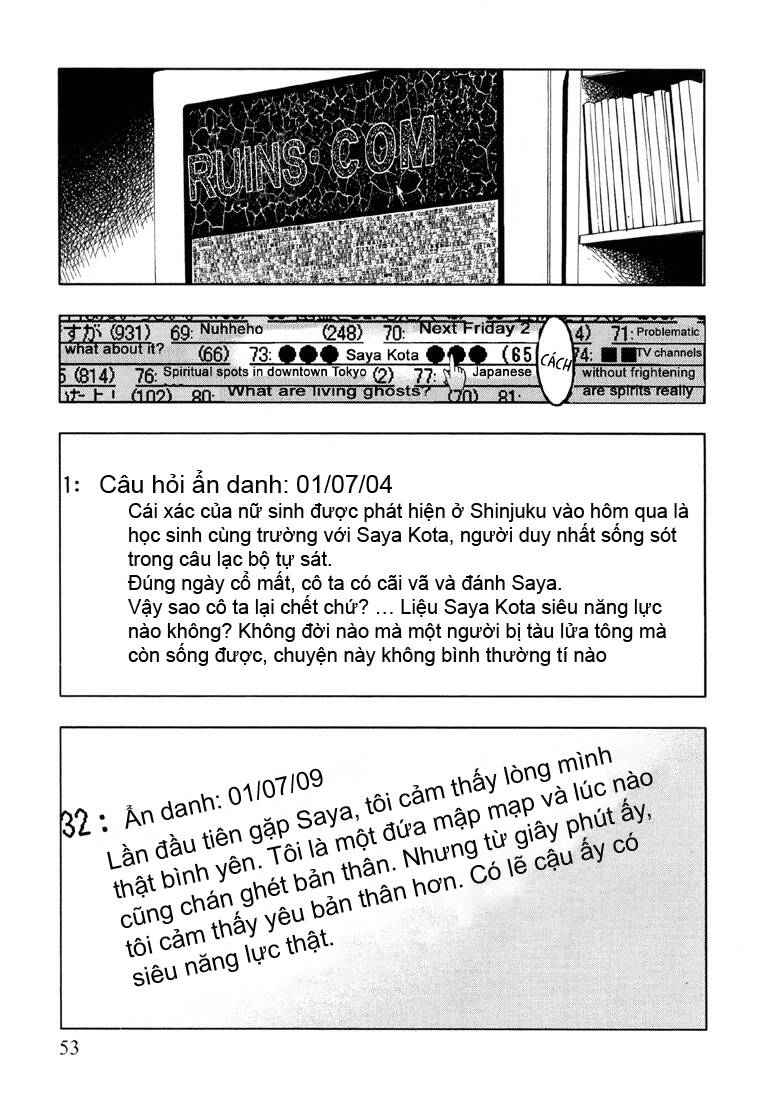 Suicide Circle - Vòng Lặp Chết Chóc Chương 3 Ảnh 10