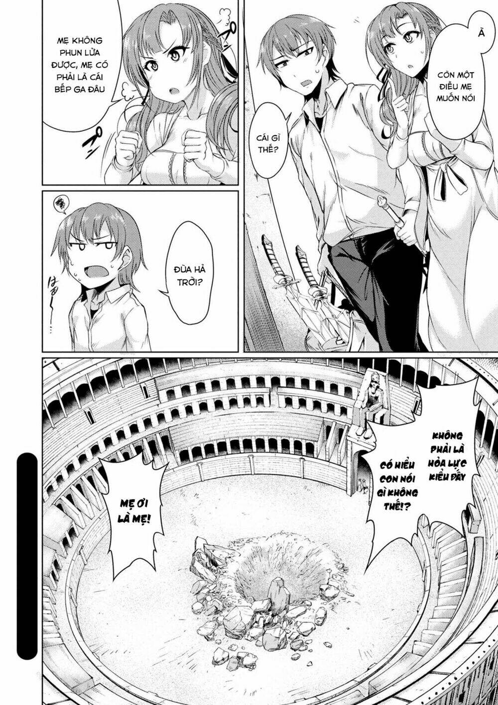 Tsuujou Kougeki Ga Zentai Kougeki De Ni-Kai Kougeki No Okaasan Wa Sukidesu Ka? Chương 4 Ảnh 17