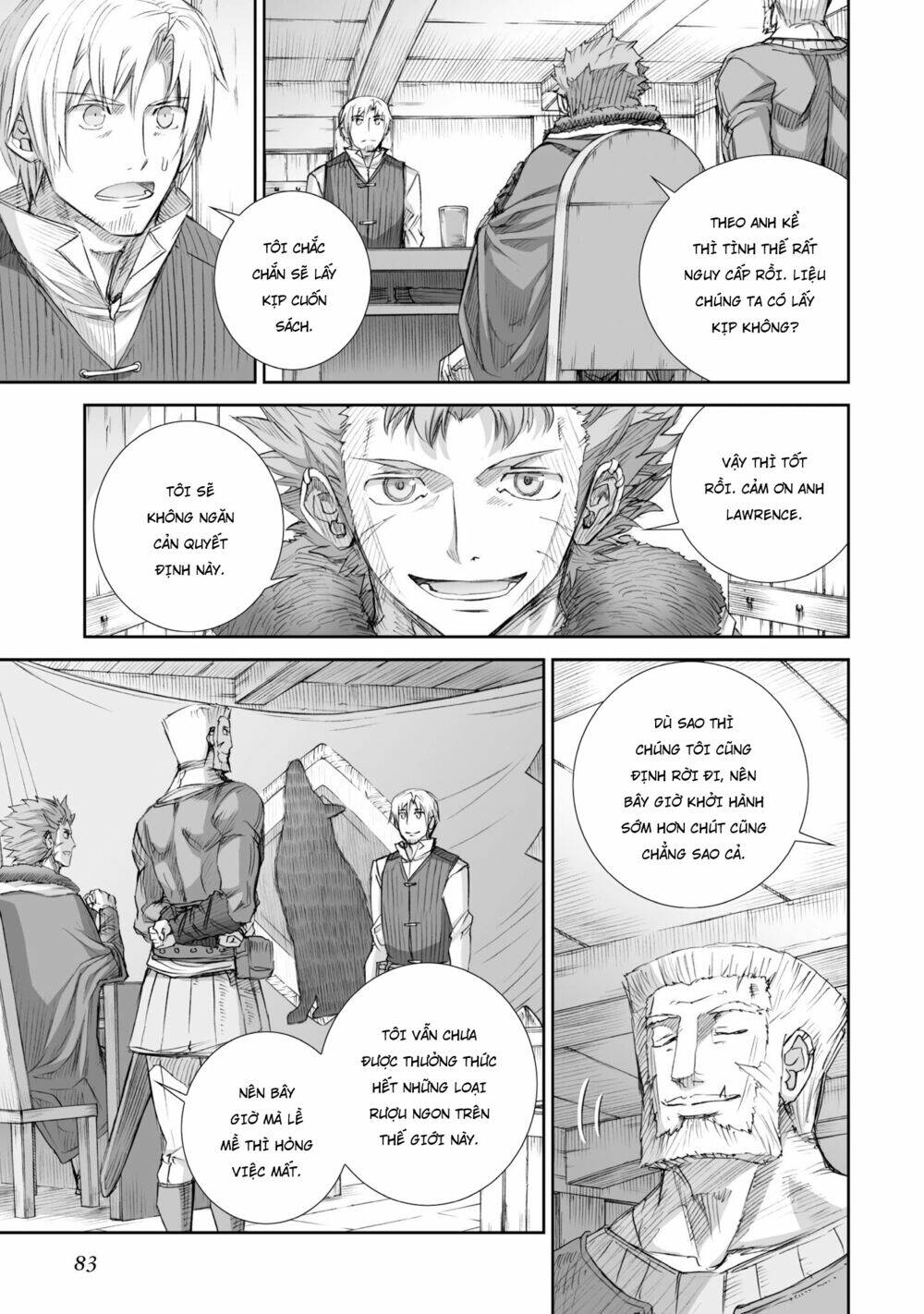 Ookami To Koushinryou Chương 84 Ảnh 7
