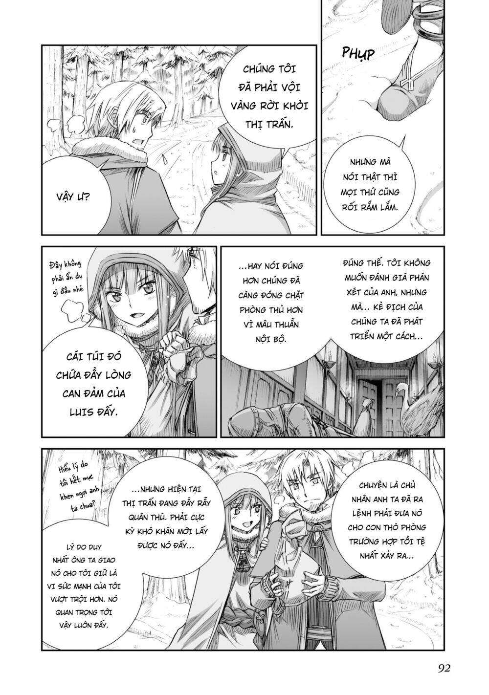 Ookami To Koushinryou Chương 90 Ảnh 17