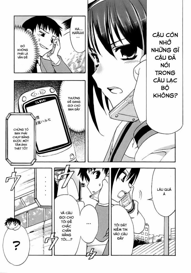 Nỗi Buồn Của Suzumiya Haruhi Chương 7 Ảnh 11
