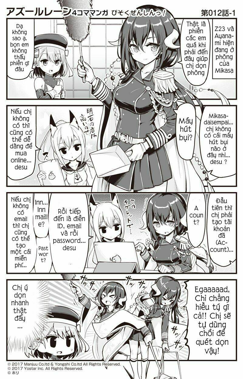 Azur Lane 4koma Chương 12 Ảnh 3