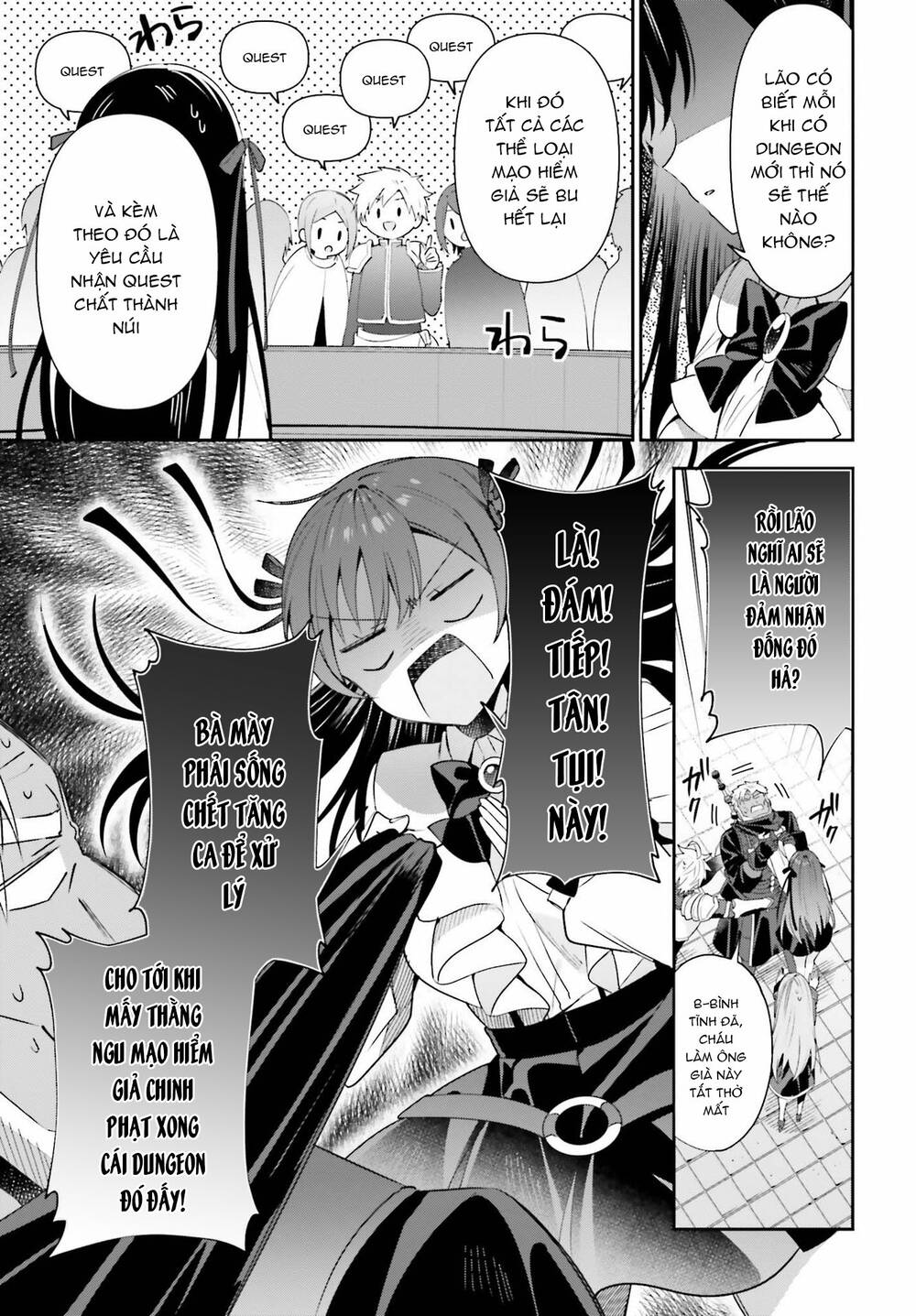 Guild No Uketsukejou Desu Ga, Zangyou Wa Iya Nanode Boss Wo Solo Toubatsu Shiyou To Omoimasu Chương 10 Ảnh 7
