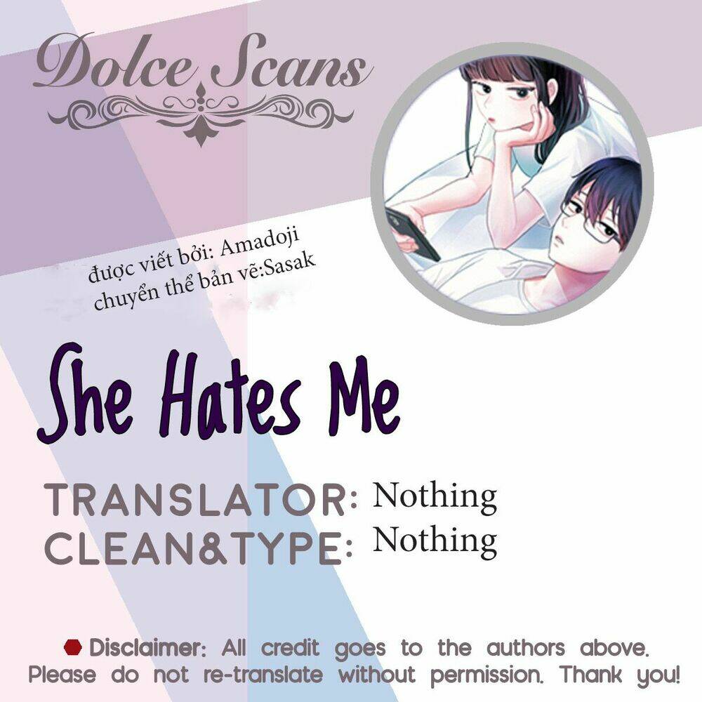 She Hates Me Chương 1 Ảnh 2
