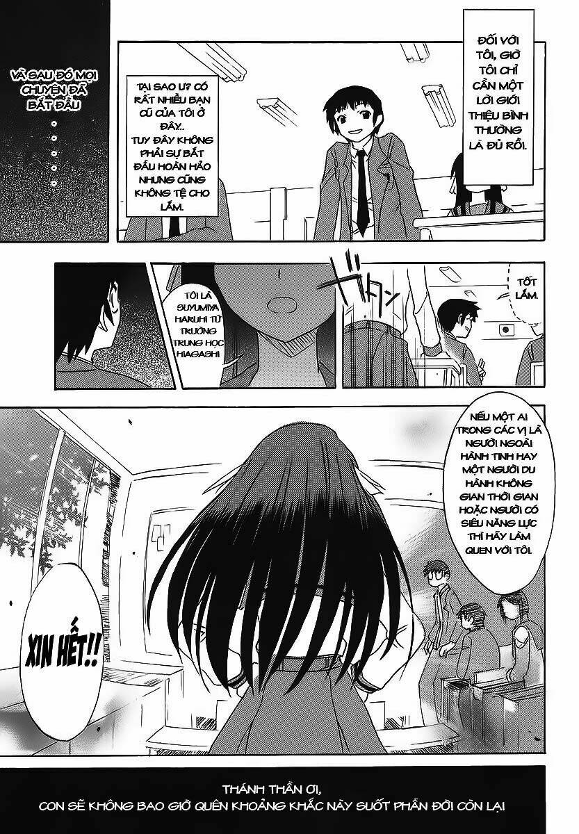 Nỗi Buồn Của Suzumiya Haruhi Chương 1 Ảnh 10
