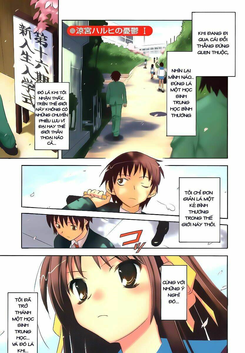 Nỗi Buồn Của Suzumiya Haruhi Chương 1 Ảnh 5