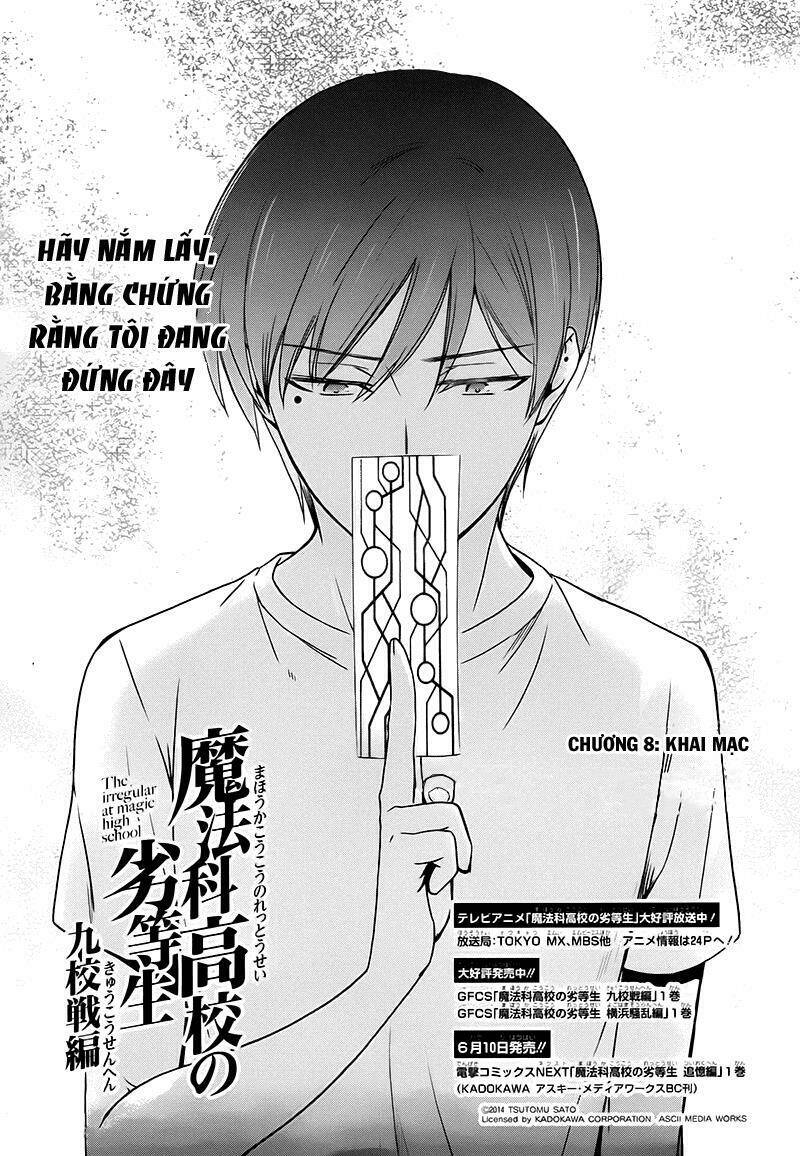 Mahouka Koukou No Rettousei - Kyuukousen Hen Chương 8 Ảnh 5
