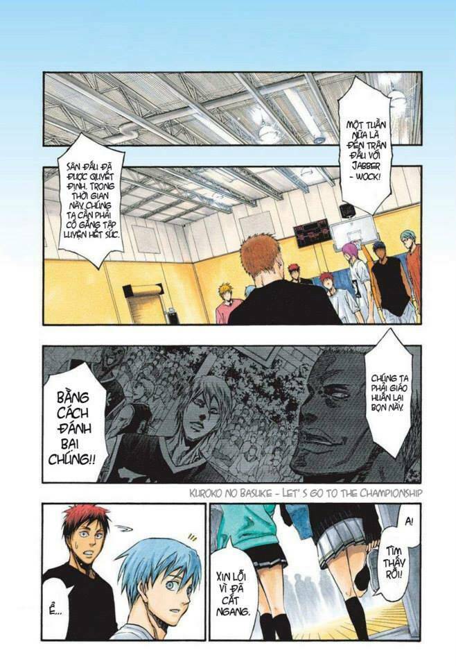 Kuroko – Tuyển Thủ Vô Hình: Trận Đấu Cuối Cùng Chương 2 Ảnh 3