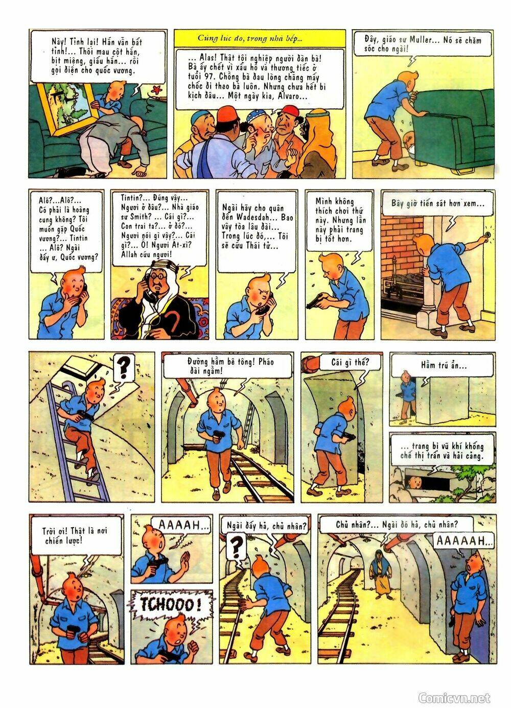 Những Cuộc Phiêu Lưu Của Tintin Chương 2 Ảnh 19