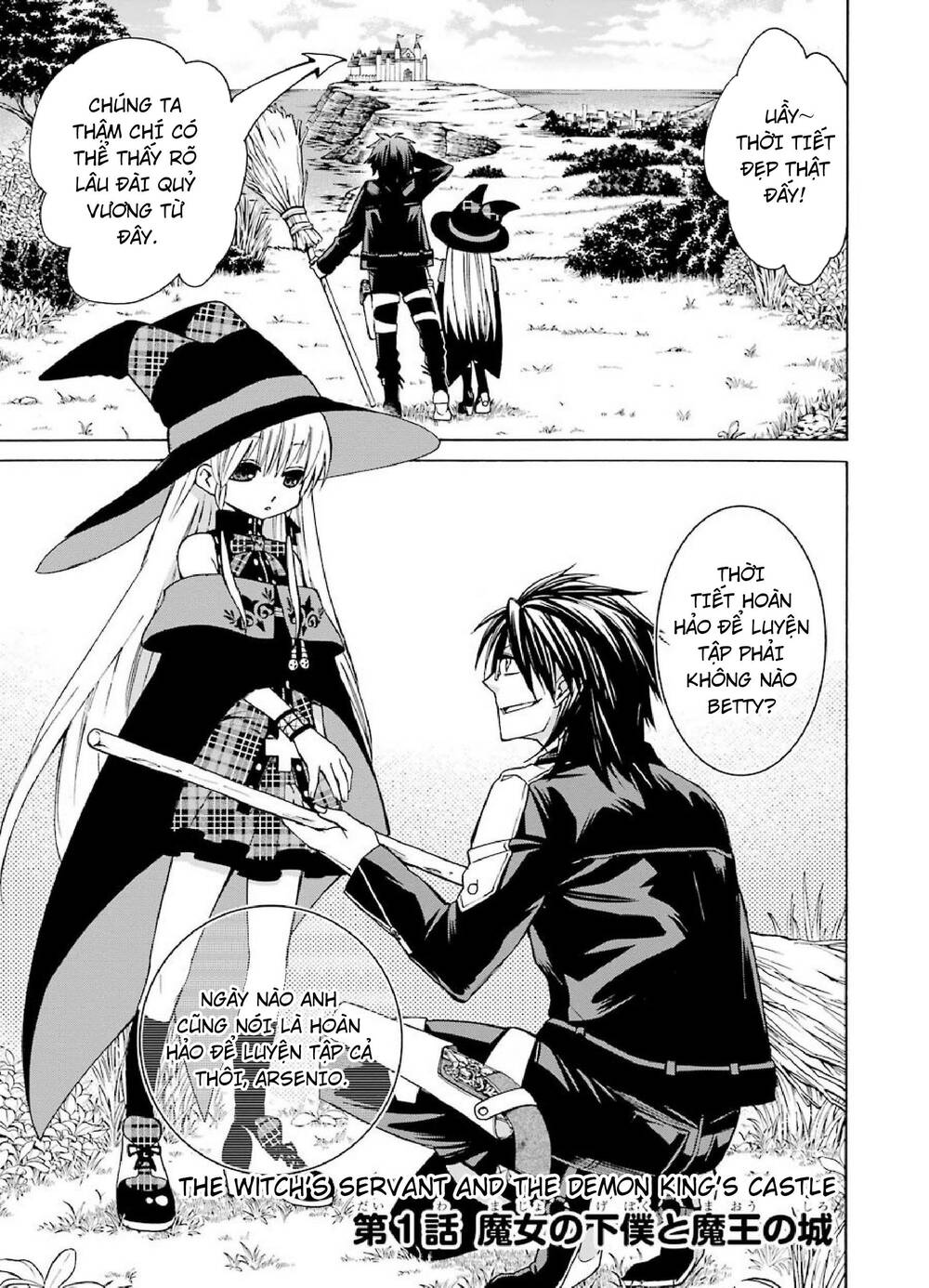 Majo No Geboku To Maou No Tsuno Chương 1 Ảnh 7