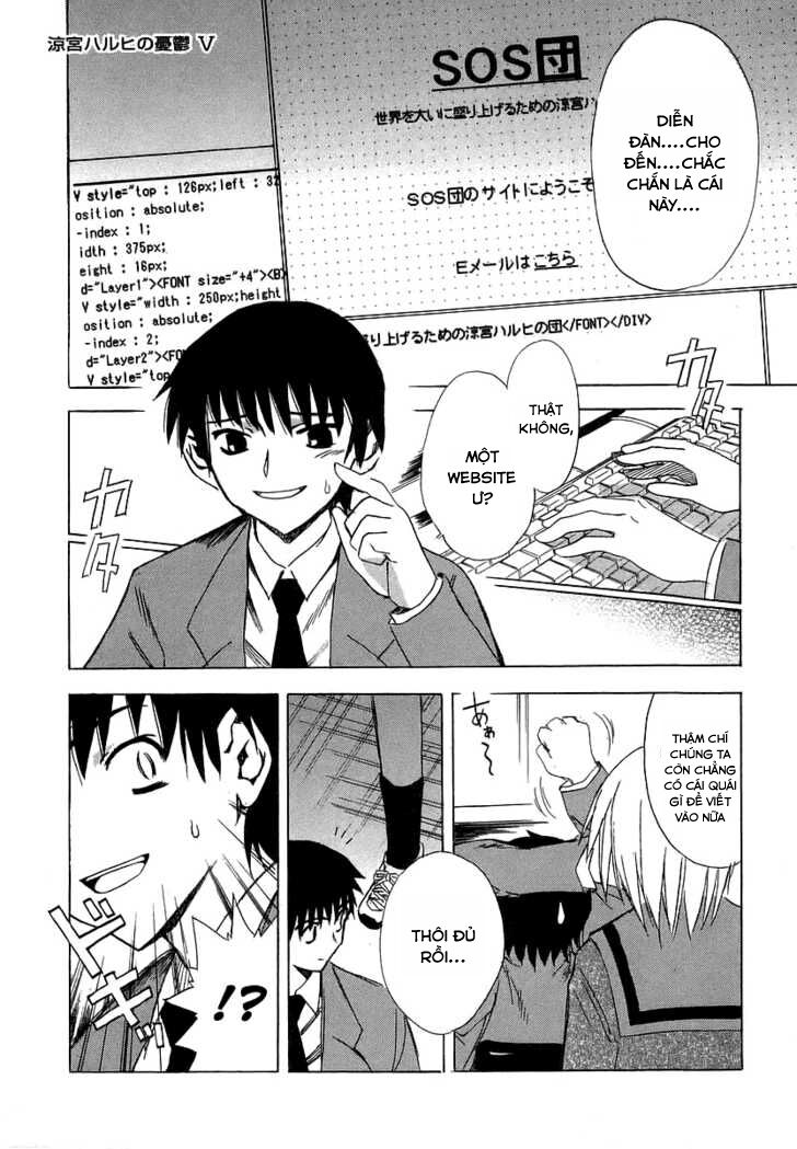 Nỗi Buồn Của Suzumiya Haruhi Chương 5 Ảnh 2