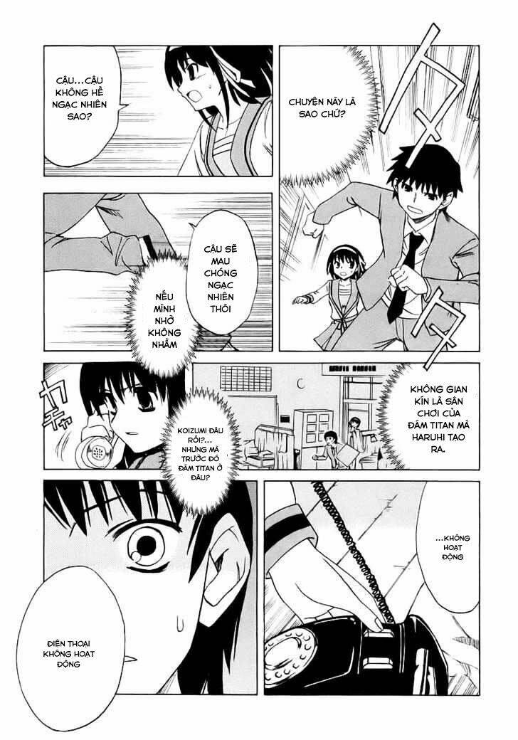 Nỗi Buồn Của Suzumiya Haruhi Chương 8 Ảnh 21