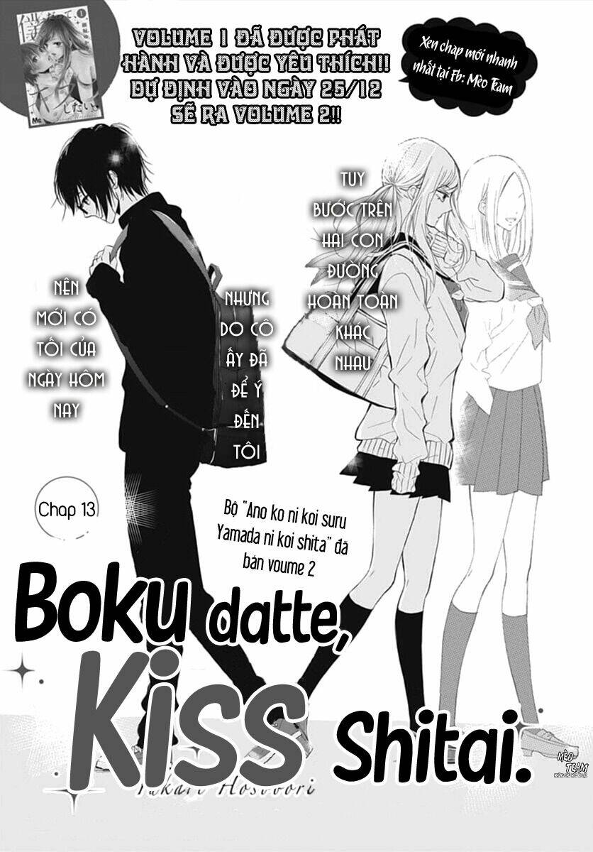 Boku Datte, Kiss Shitai. Chương 13 Ảnh 5
