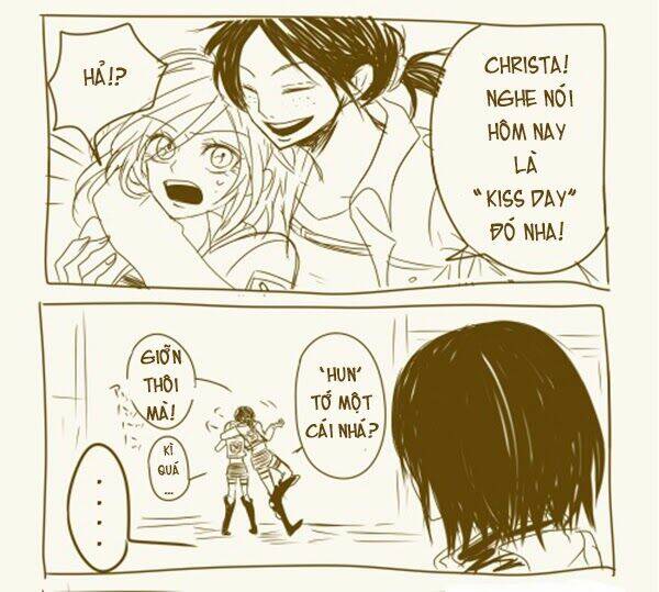 Tấn Công Người Khổng Lồ - Doujinshi Eren X Mikasa Chương 51 Ảnh 4
