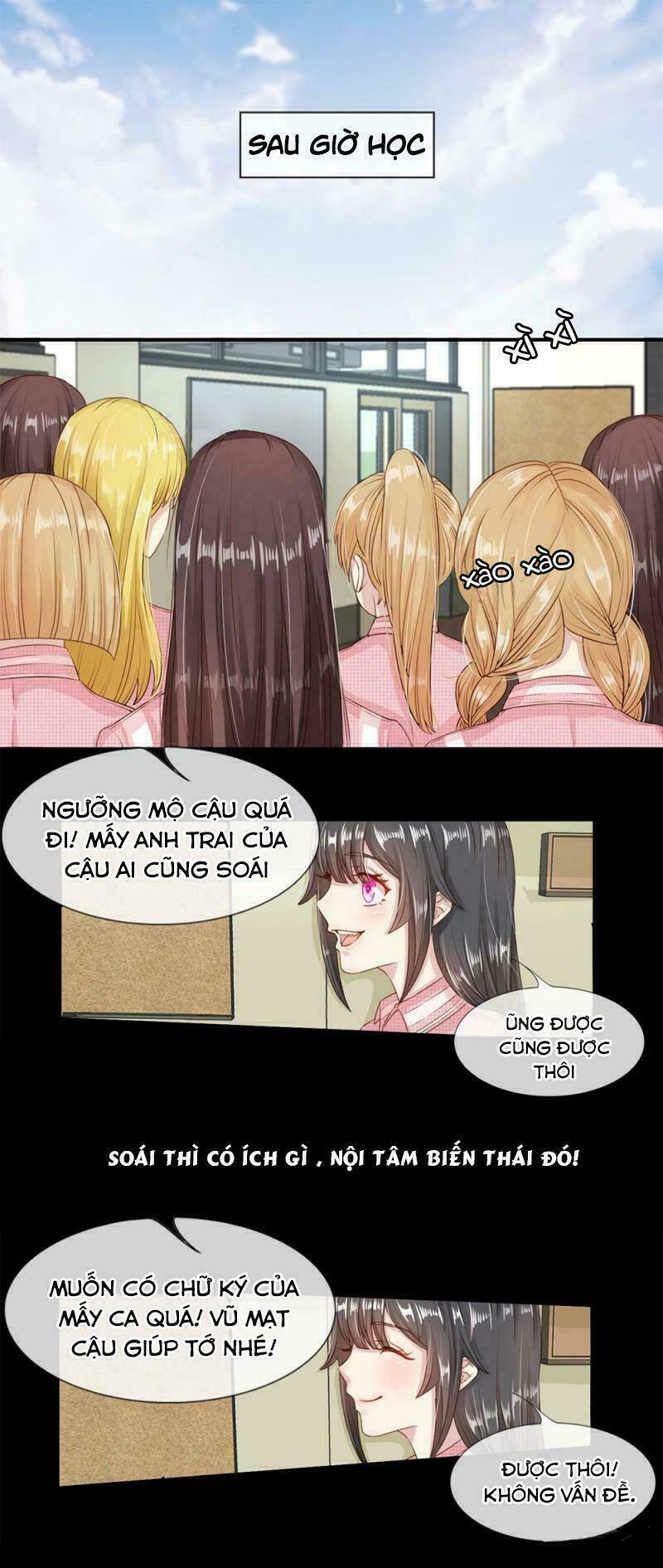 Năm Ca Ca Đều Là Nam Thần Chương 7 Ảnh 2