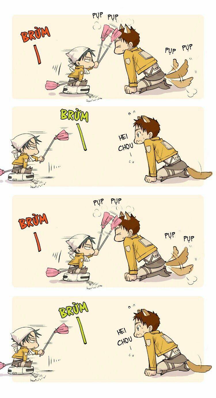 Tấn Công Người Khổng Lồ - Doujinshi Eren X Mikasa Chương 48 Ảnh 4