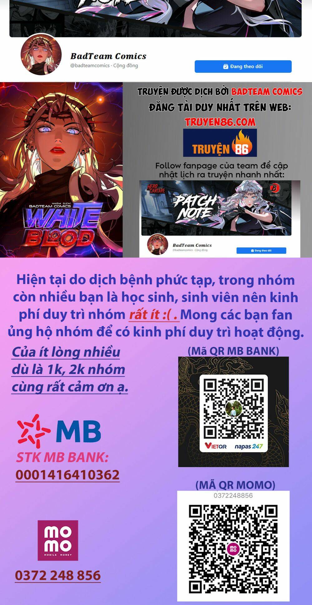 Máu Trắng Chương 88.5 Ảnh 75