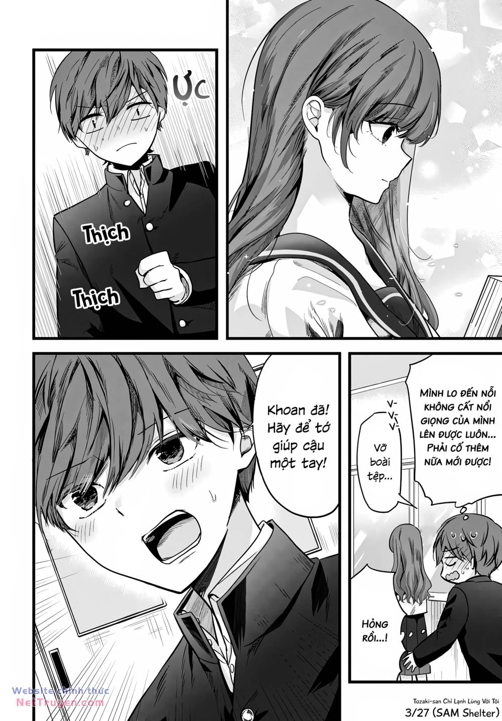 Tozaki-San Chỉ Lạnh Lùng Với Tôi Chương 1 Ảnh 4