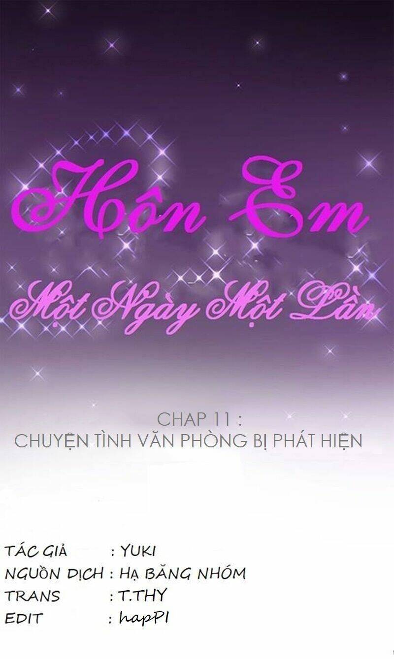 Hôn Em Một Ngày Một Lần Chương 11 Ảnh 5