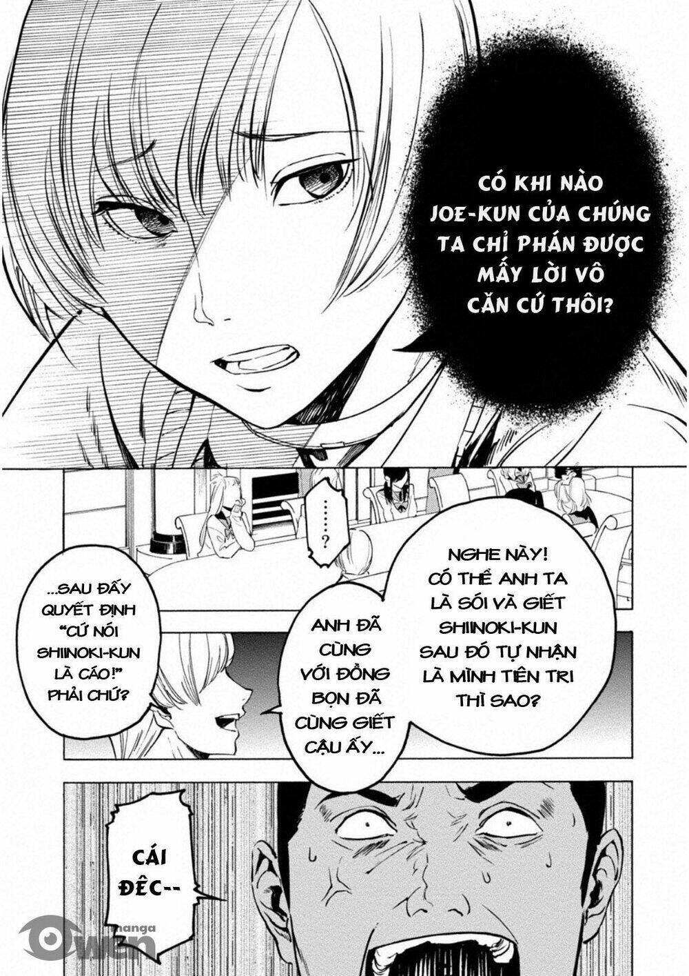 Trò Chơi Ma Sói: Cáo Điên Chương 5 Ảnh 25