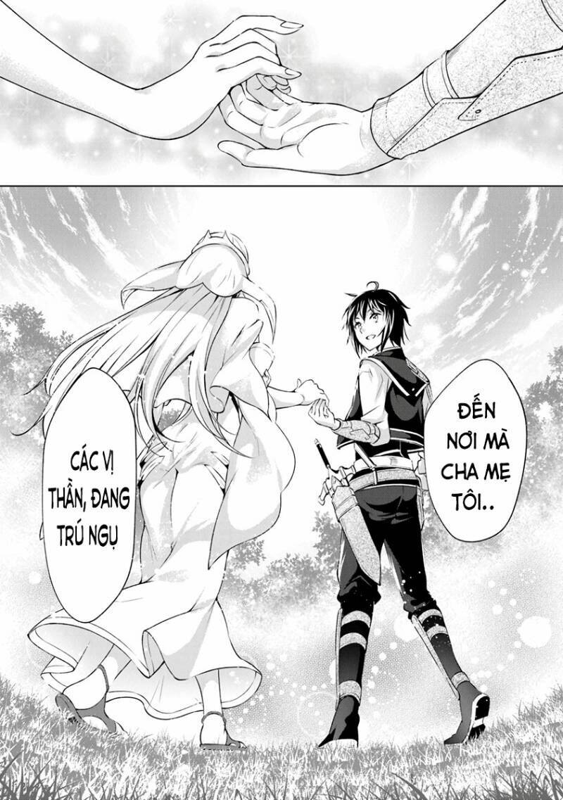 Kamigami Ni Sodaterare Shimo No, Saikyou To Naru Chương 3.2 Ảnh 13